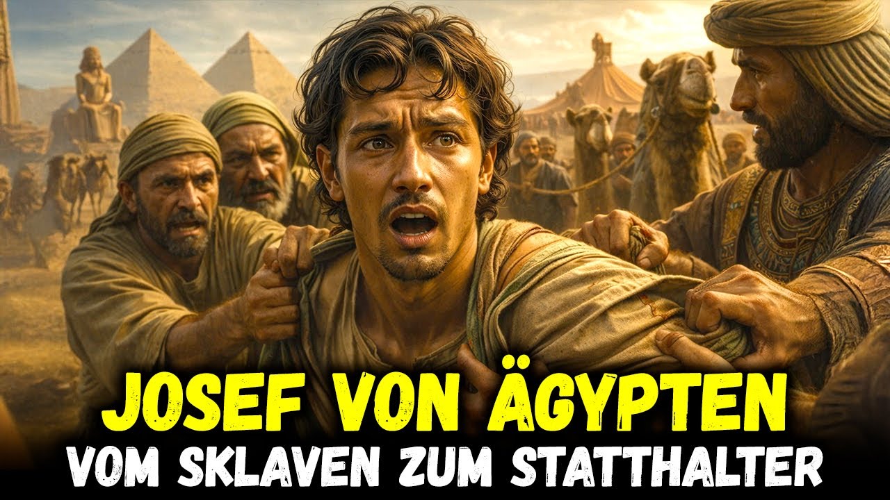 Die Geschichte von Josef–Ein Sklave, von seinen Brüdern verkauft, der Statthalter von Ägypten wurde!