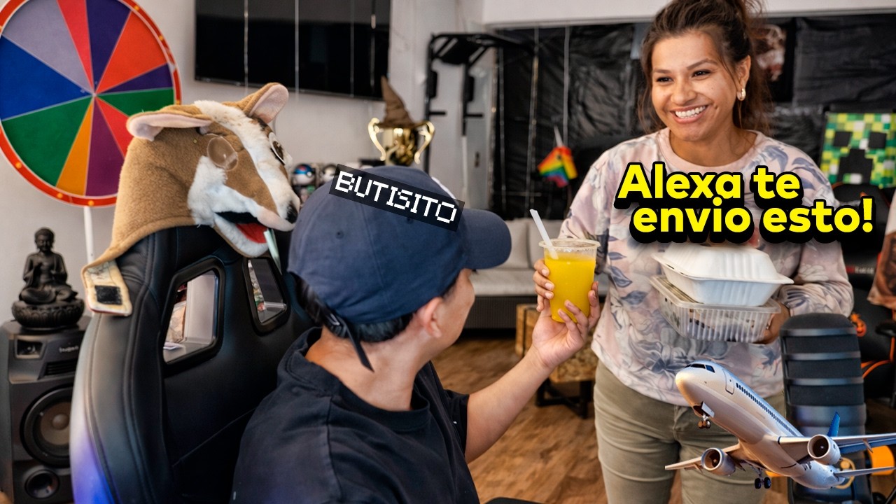 Alexa le ENVIA Comida 🍔 A Buti Desde Rumanía 🇷🇴