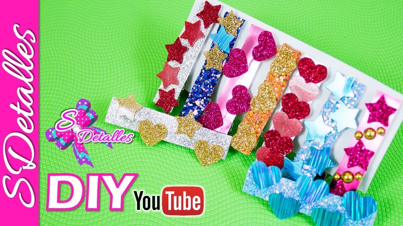 😍 BROCHES para el cabello 😱 Video# 225 SDetalles