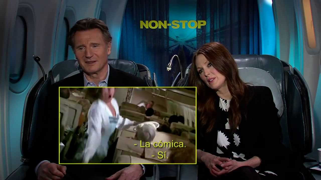 Entrevista Liam Neeson y Julianne Moore - Non Stop: Sin Escalas