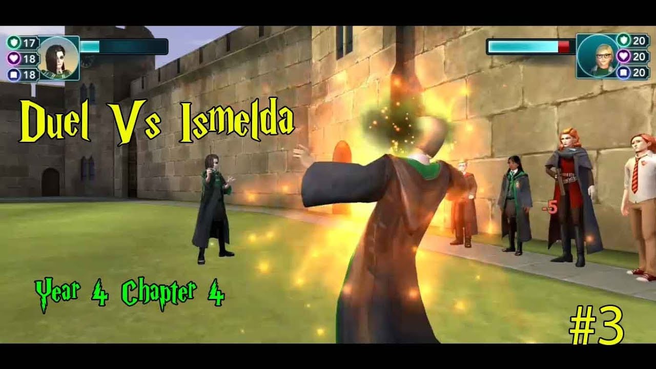 Duel Vs Ismelda Murk Harry Potter Hogwarts Mystery Year 4 Chapter 4 #3