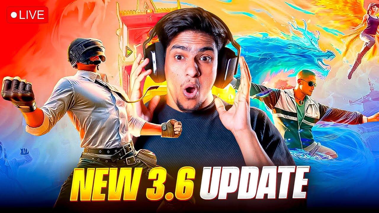 BGMI 3.6 NEW UPDATE IS HERE - BEST BGMI UPDATE EVER!