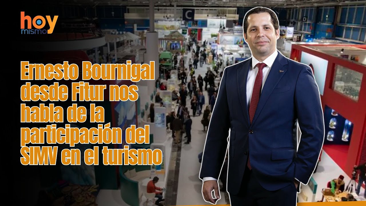 Ernesto Bournigal desde Fitur nos habla de la participación del SIMV en el turismo.