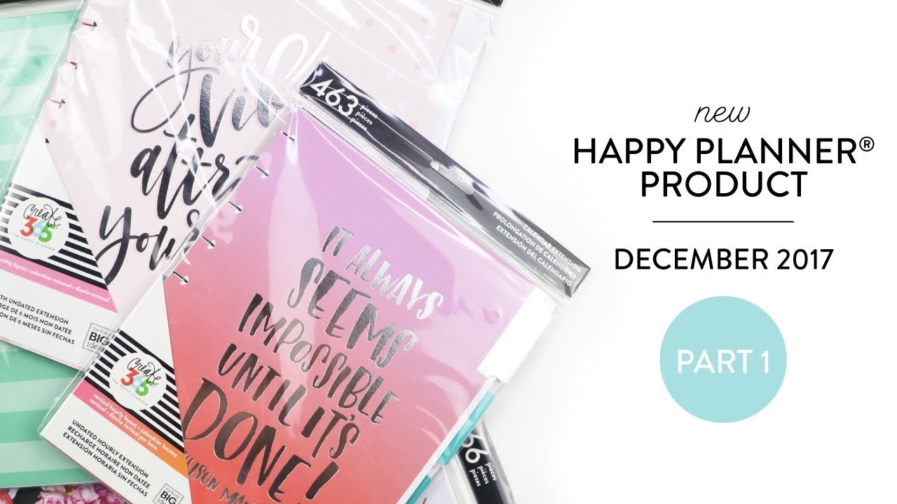 NEW Happy Planner Product // Extension Packs!