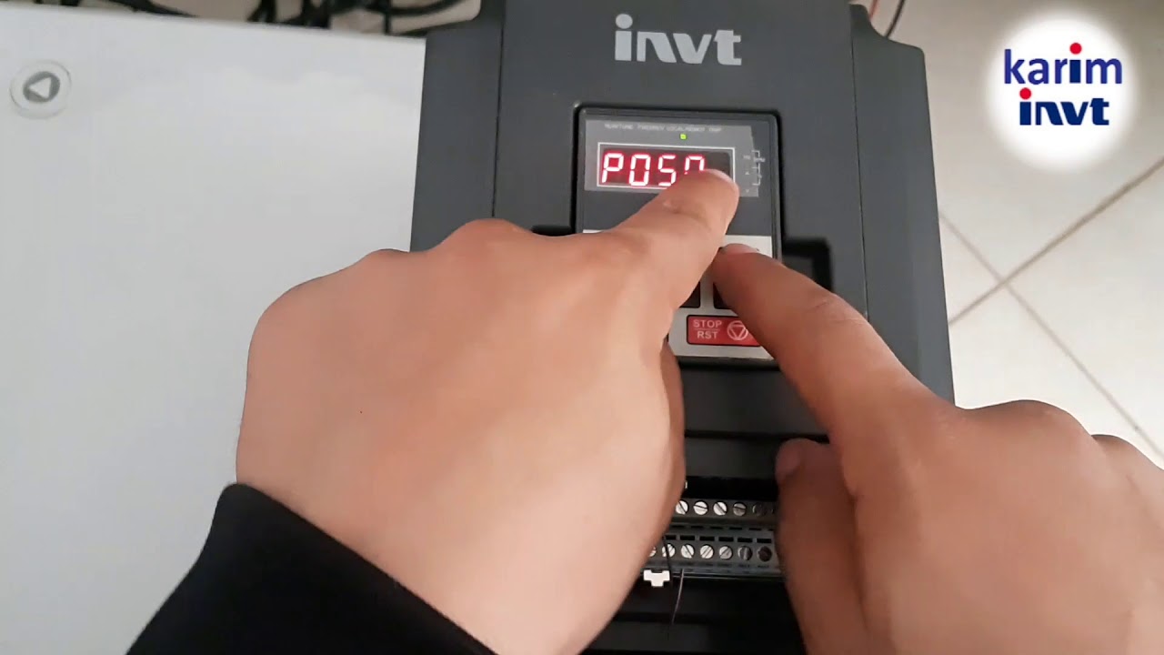 programmation Invt p1  (برمجة المحول(الدريجة