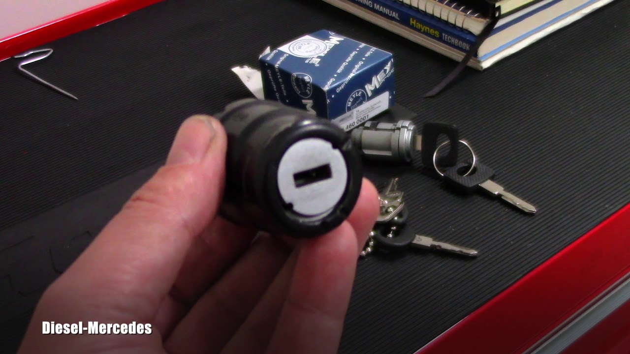Mercedes W124 Ignition Lock Tumbler Replacement