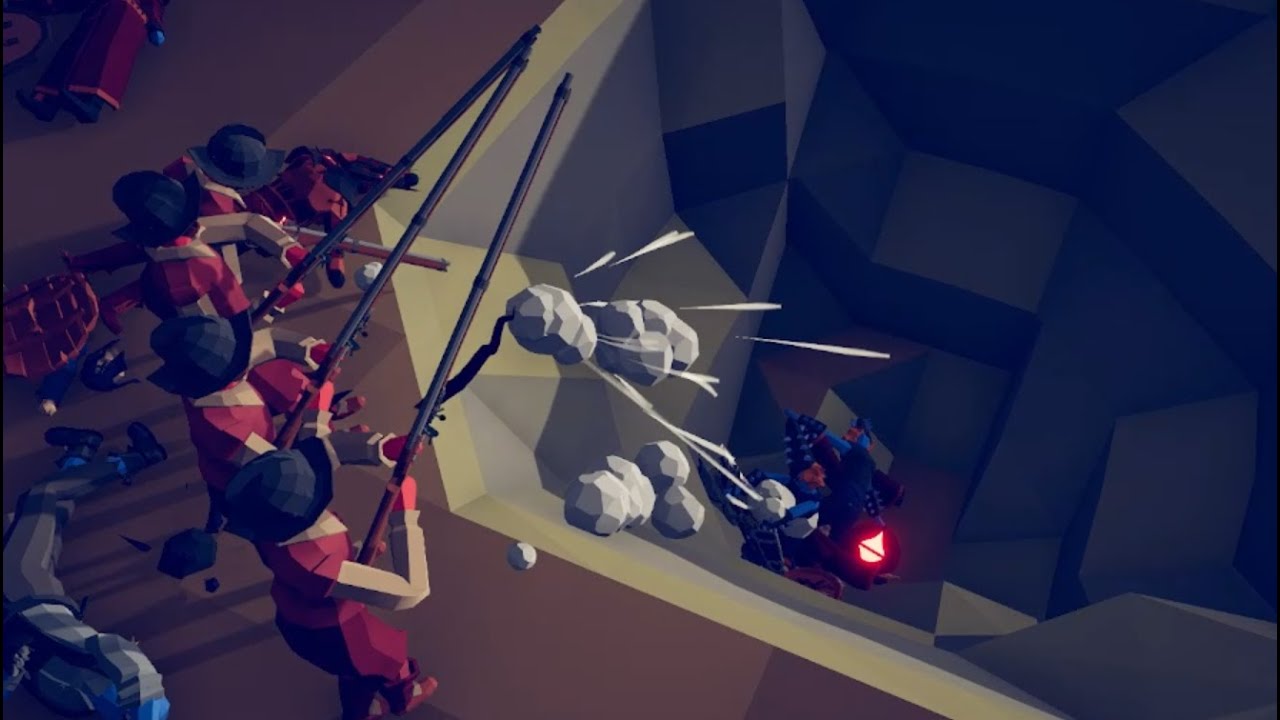 Это как стрелять рыбу в тире... (Totally Accurate Battle Simulator, Кампания Империи Хаоса, Часть 1)