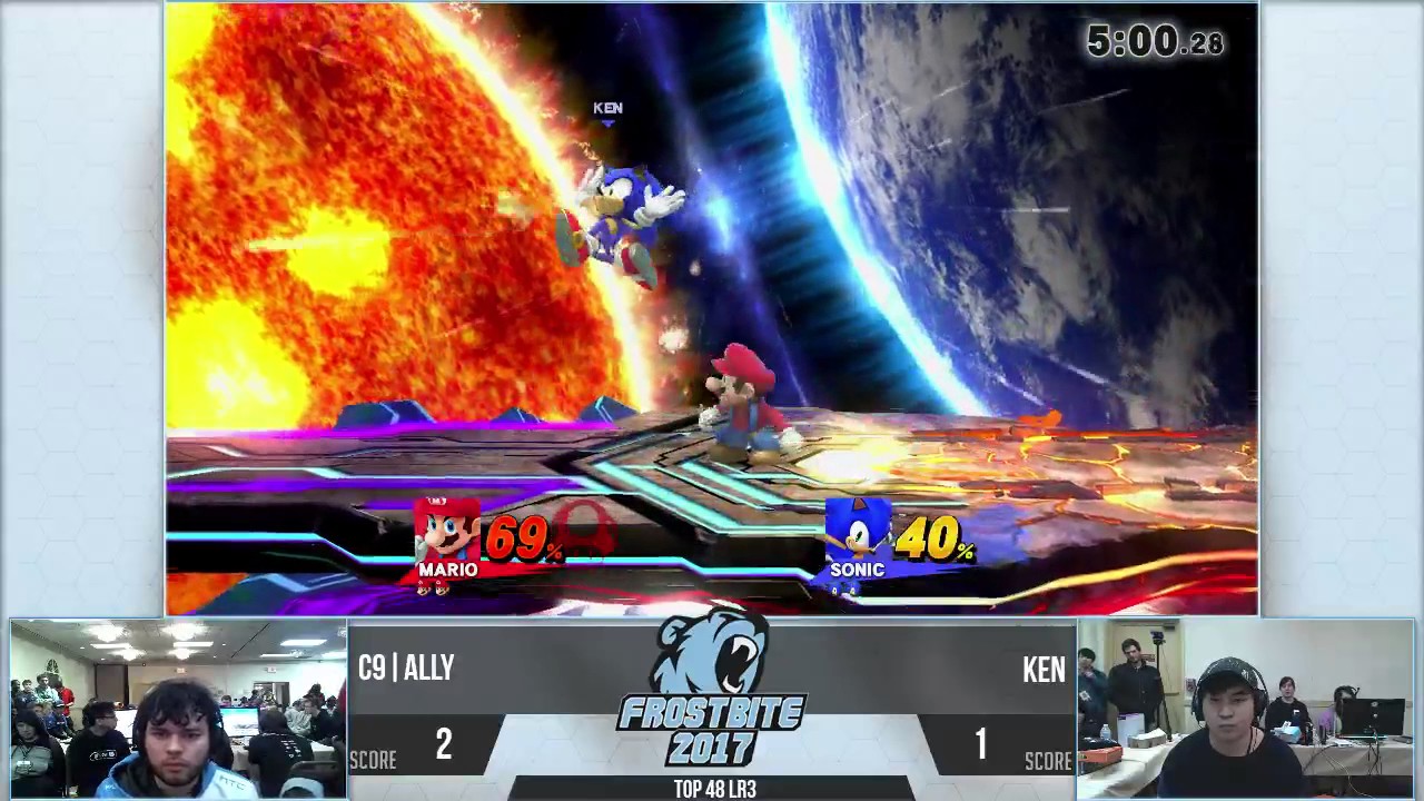 Frostbite 2017: C9|Ally (Mario) vs Ken (Sonic)