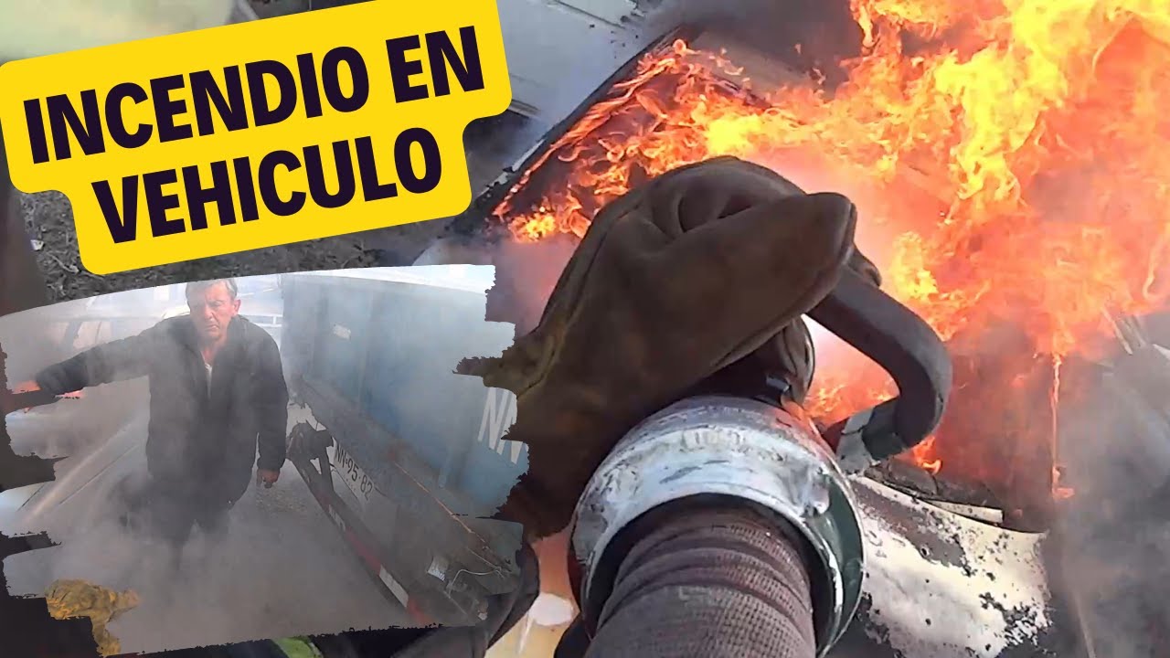 [INCENDIO EN VEHÍCULO] 10-1-1 SEXTA CONCEPCIÓN COLO COLO BULNES BOMBEROS DE CHILE