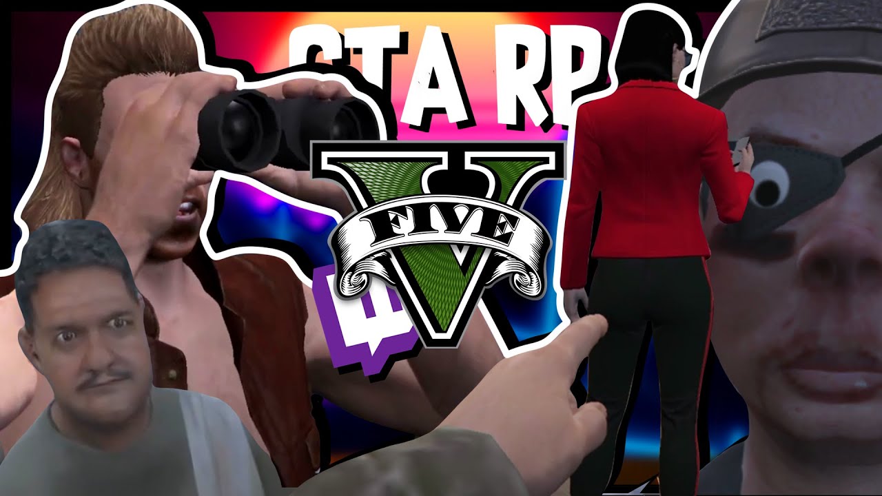 Funniest Clips of twitch playing GTA5 RP!