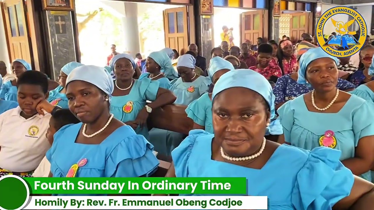 Homily for the Fourth Sunday in Ordinary Time (Year A)  by Rev. Fr. Emmanuel Obeng Codjoe 