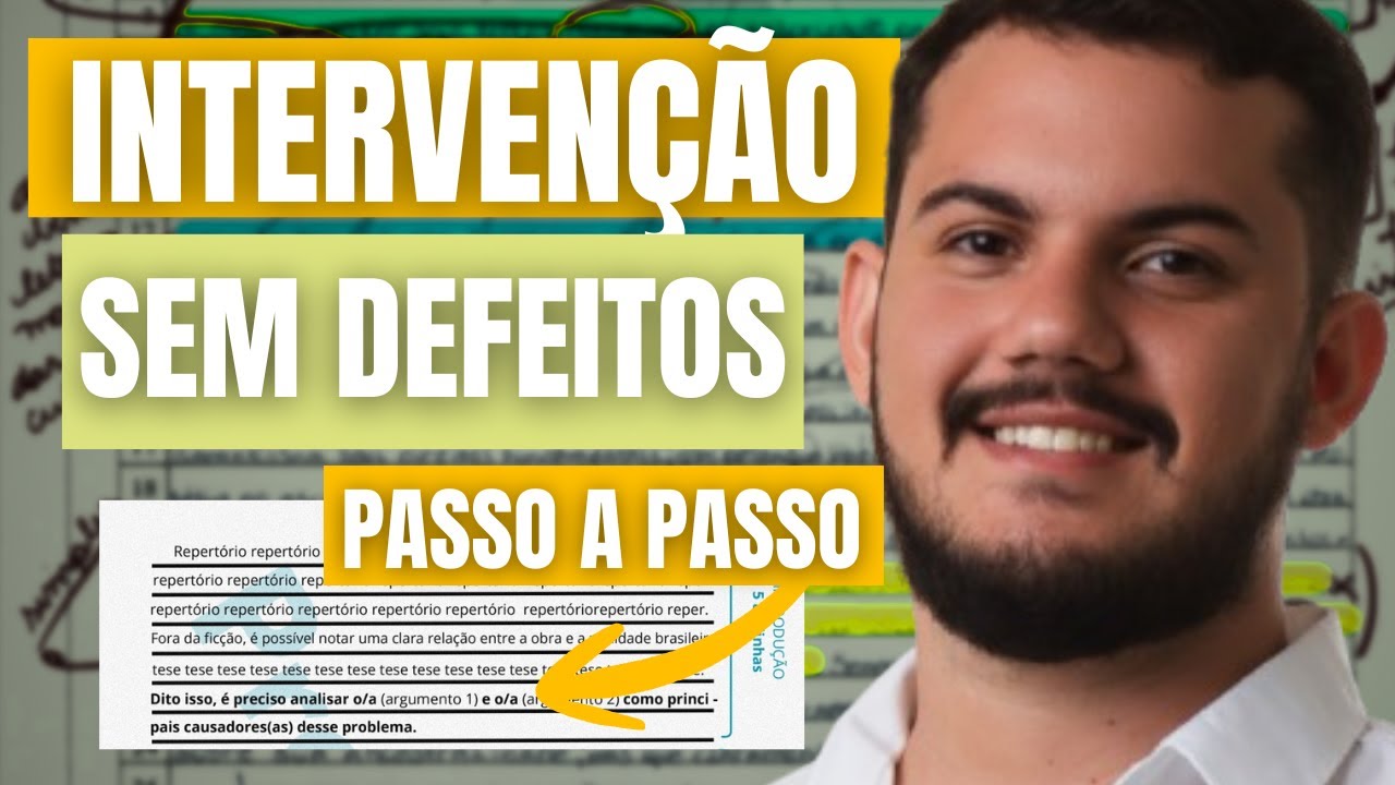 Como escrever uma intervenção perfeita na redação ENEM 2026 (Duvido você não aprender)