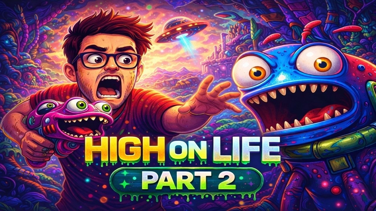 My Gun Almost Got Me Killed!! HIGH ON LIFE! PART 2