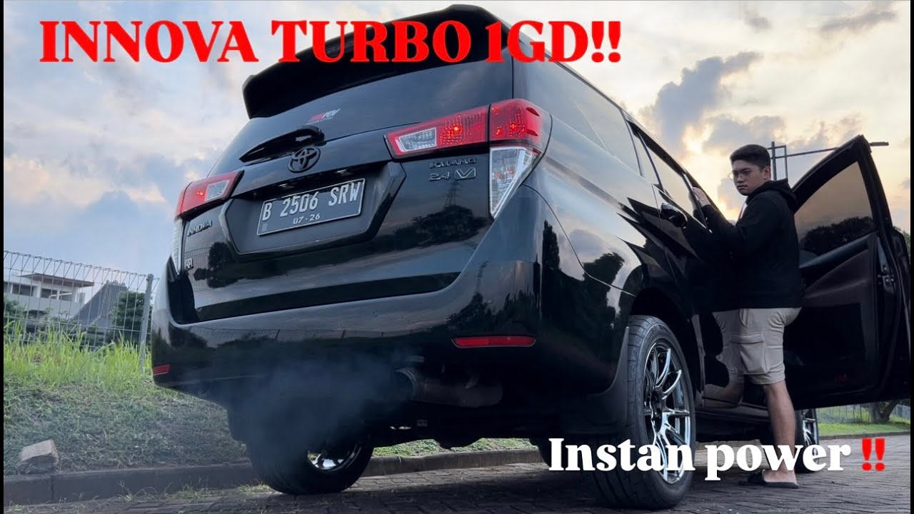 REVIEW INNOVA REBORN DAILY PAKE TURBO 1GD OEM BALL BEARING! Kencang dan bisa daily