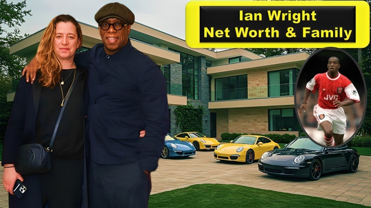 Meet Arsenal Legend Ian Wright's 2Wives, Kids, Net Worth, Lifestyle & Untold Life Story