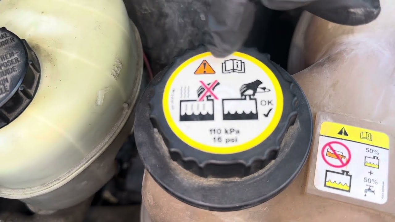 HOW TO CHECK THE COOLANT LEVEL AND ADD MORE IF NEEDED. FORD, Chevy, Toyota, Dodge, Nissan, Subaru,
