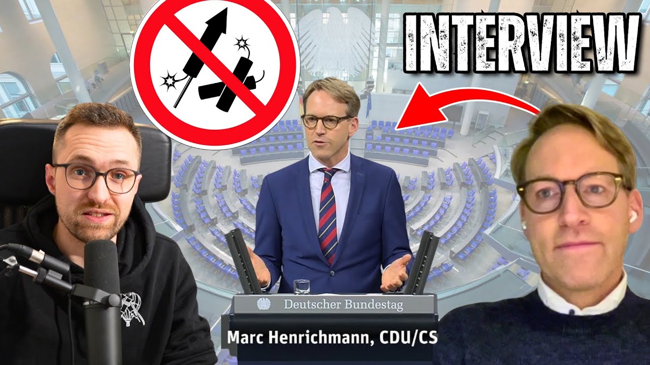 ich spreche mit Bundestags-Politiker über FEUERWERKS-VERBOT  🔥