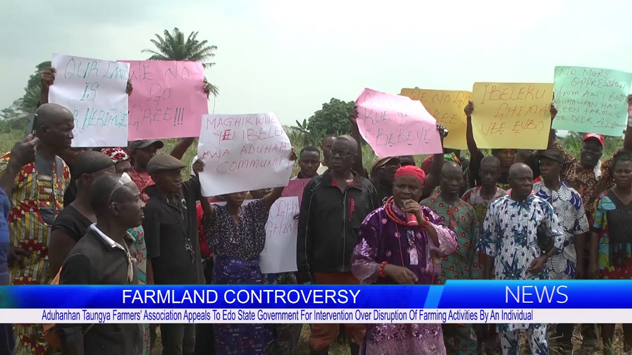 ‎Aduhanhan Taungya Farmers' Appeals To Edo Govt For Intervention Over Disruption Of Farming Activity