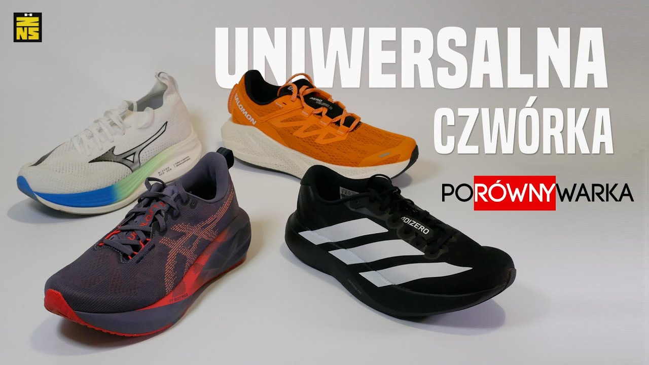 Uniwersalne treningówki: Novablast 5, Neo Zen, Aero Glide 3, EVO SL | PORÓWNYWARKA