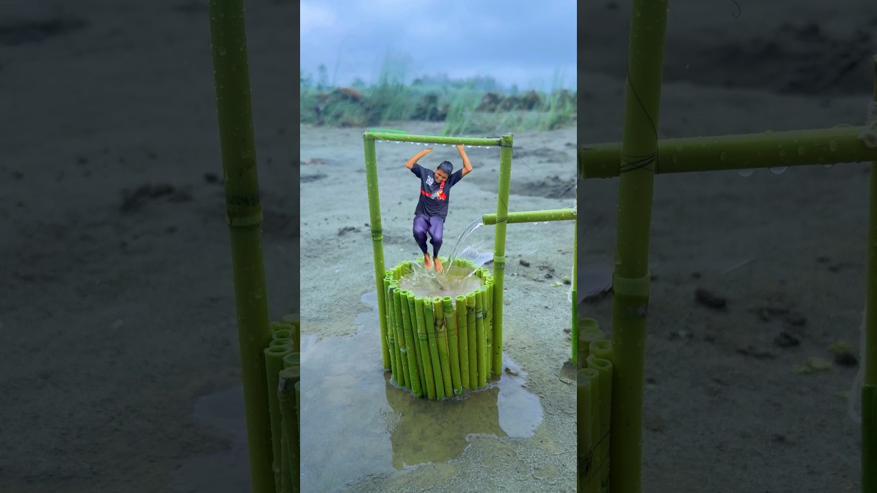 Creative 👀 well amazing pool bathing videography 