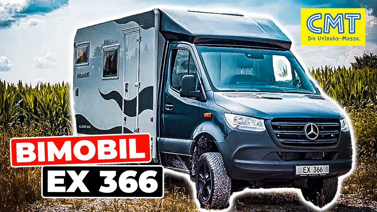BESTES Weltreise-Wohnmobil Allrad Sprinter Wohnmobil 4x4 Bimobil EX 366