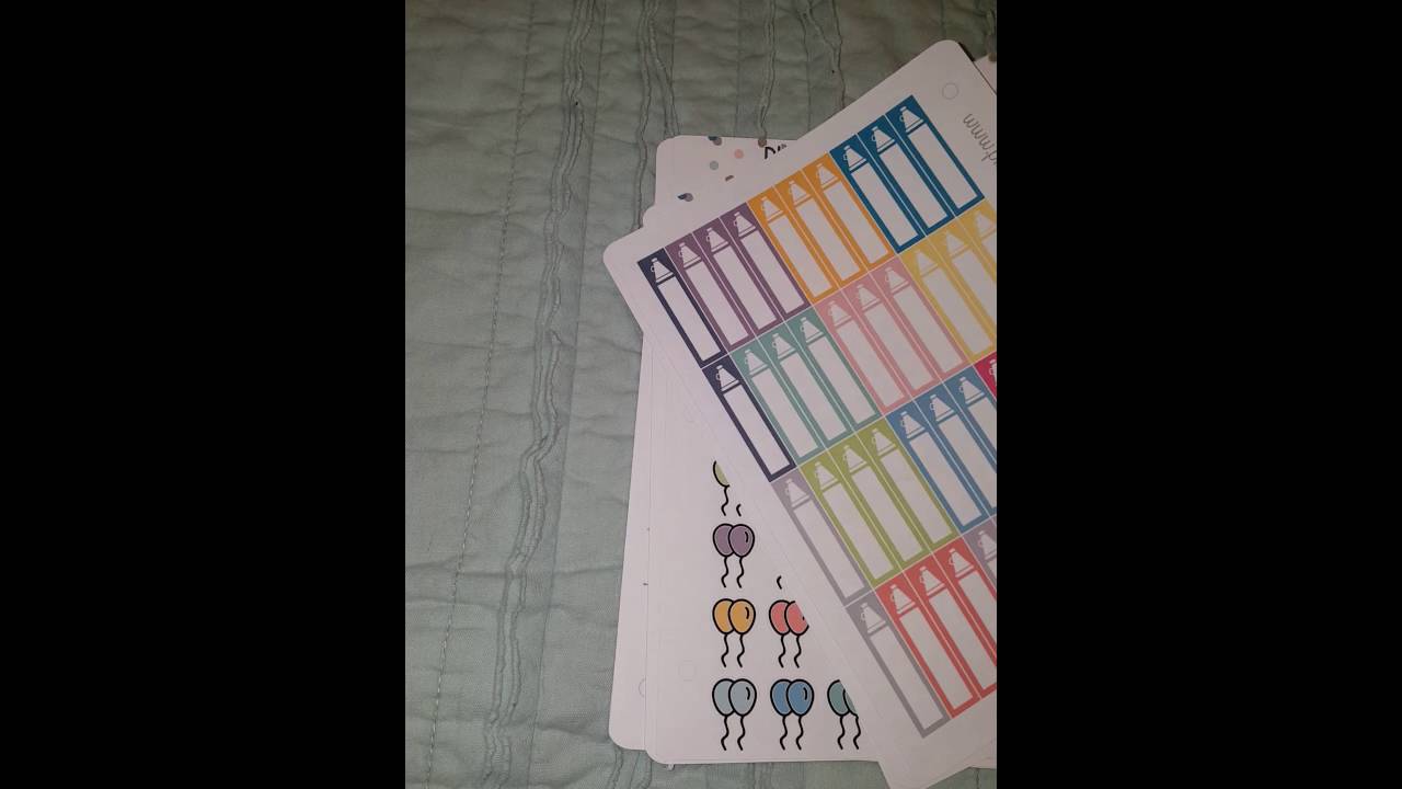 PlannerKate1 Sticker Haul