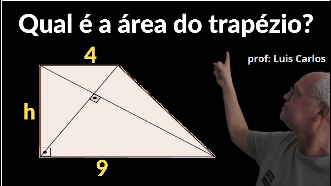 ÁREA DO TRAPÉZIO -  EXERCÍCIO