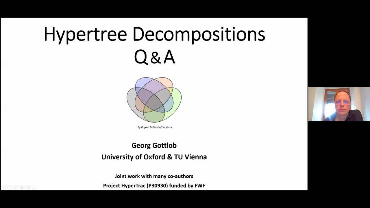 CPAIOR 2020 Invited Talk: Georg Gottlob