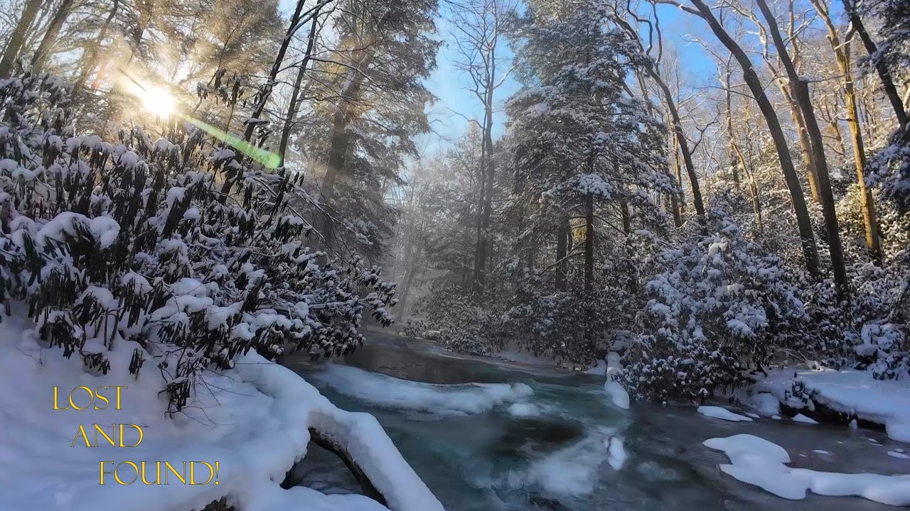 Breathtaking Winter Hike at Linn Run State Park