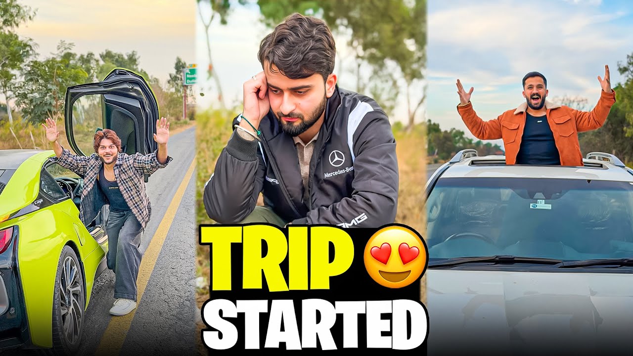 Surprise Road Trip for Haider❤️Boys Farrar from Lhr after long time😱