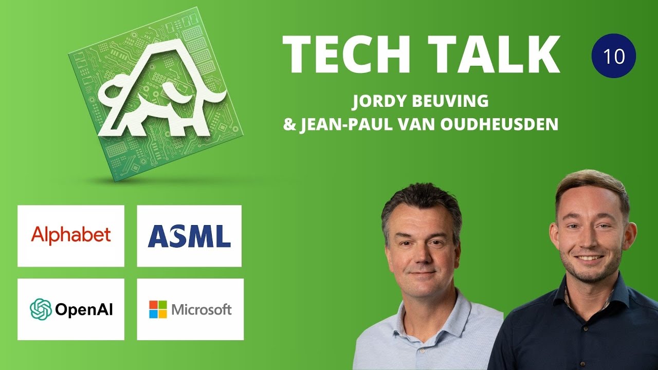 Alphabet, ASML, Microsoft, Meta, SanDisk, SpaceX, OpenAI, Anthropic en software | Tech Talk Afl. 10