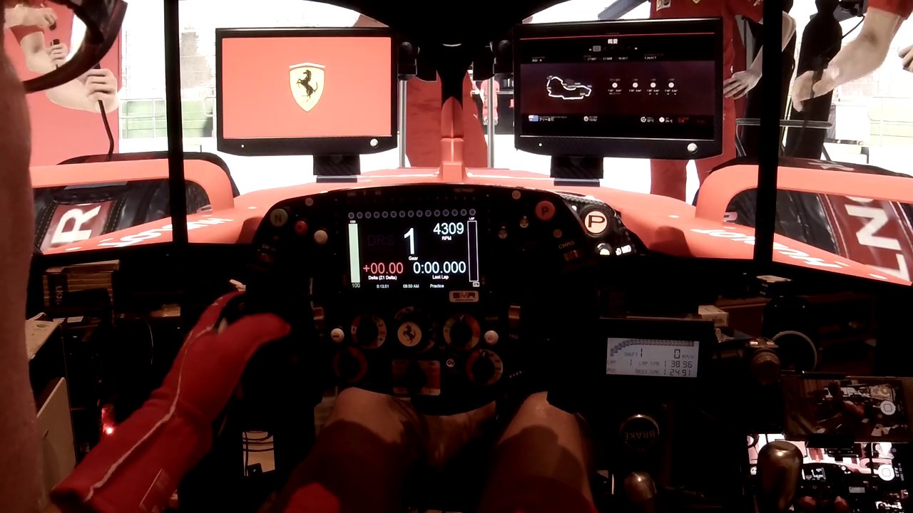 【Hi-S】8軸モーションSIM,v4.7+3DRap F1-SMRH-70 Rim+Z1 Dashboard