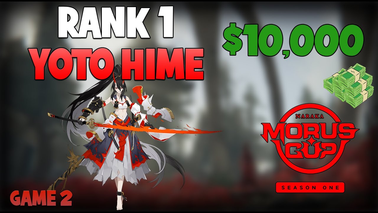 Rank 1 Yoto Hime JaxyOP | $10,000 Morus Cup season one | Game 2 solo |
