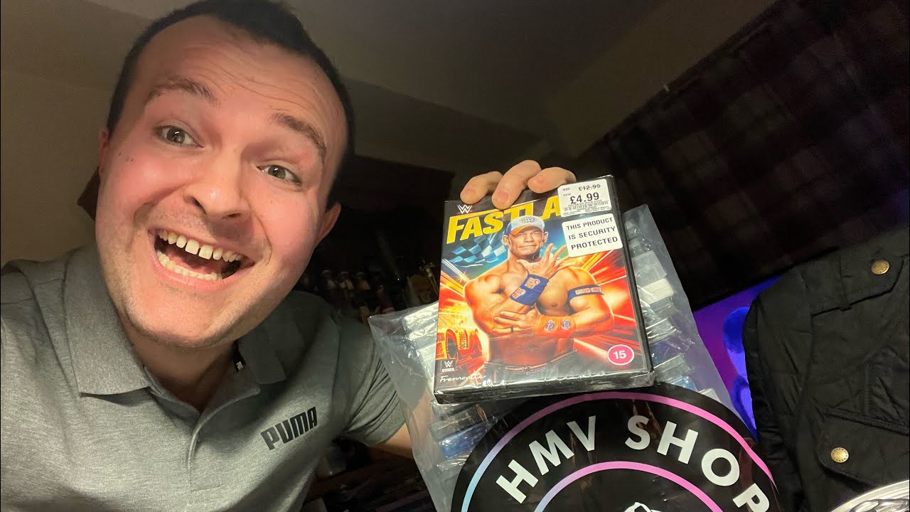 The Biggest WWE DVD Blu Ray Unbagging from the HMV UK Monster Sale!!