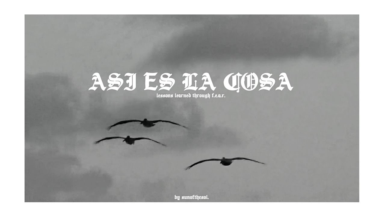 sunofthesol - ASI ES LA COSA [short film]