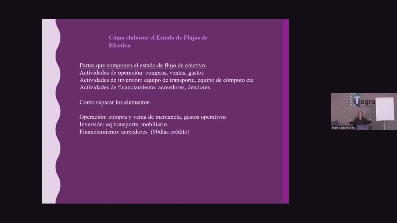 CLASE 3: Contabilidad para NO Contadores. Estado de Flujo de Efectivo y de Recursos (NIF B-2)