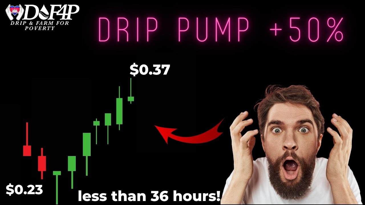 Drip Network Drip Drop Draw announcements +50% drip price pump whats the news