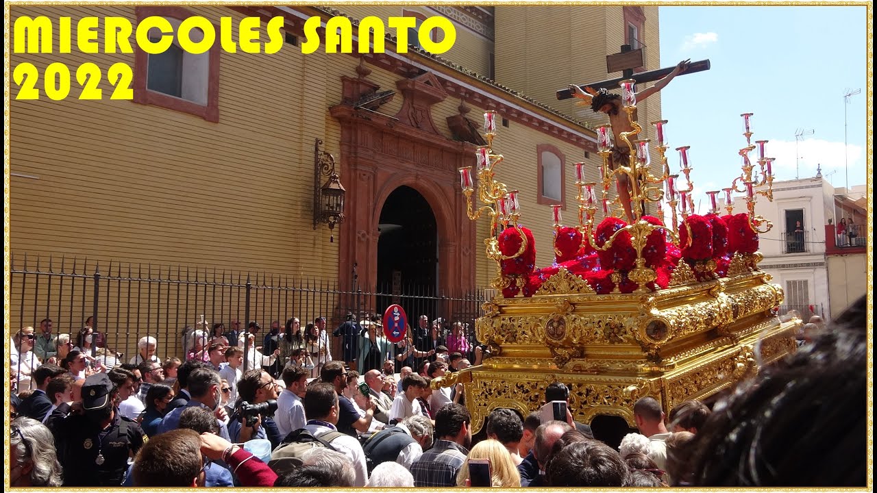 4K - SALIDA COMPLETA MISTERIO DE SAN BERNARDO 2022 SEMANA SANTA SEVILLA BCT PRESENTACION AL PUEBLO