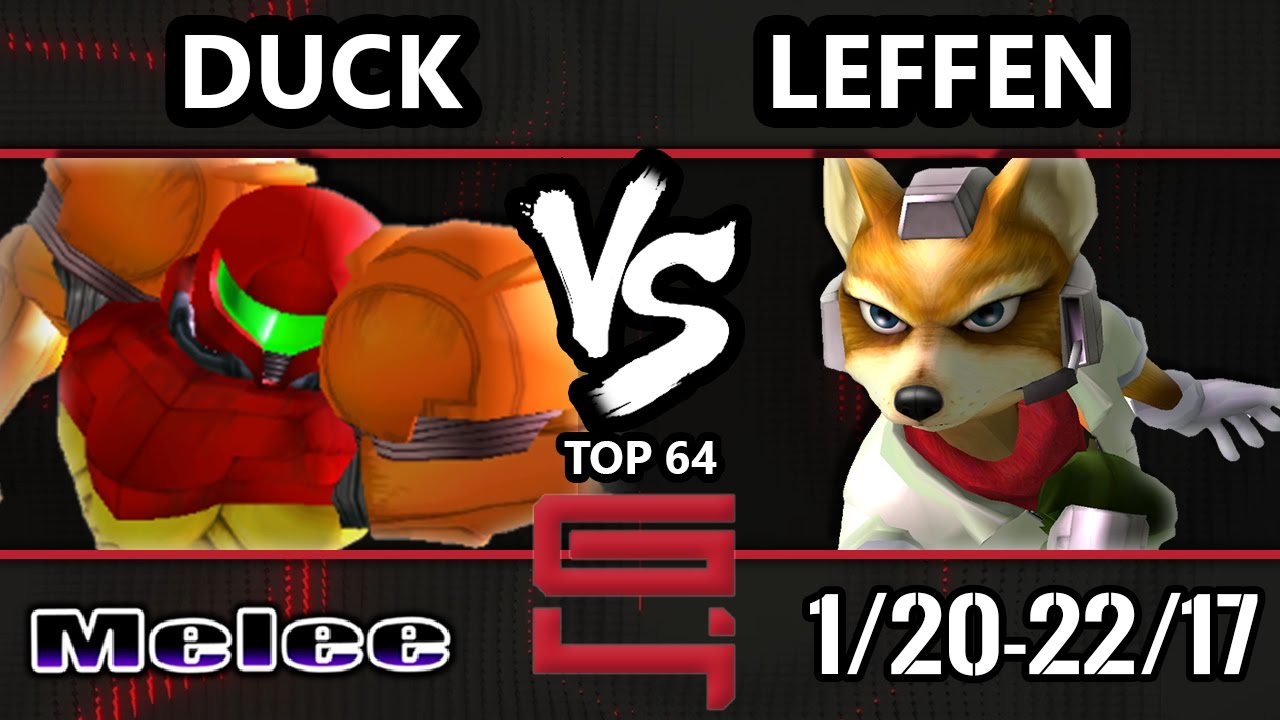 Genesis 4 SSBM - Duck (Samus) Vs. TSM RB | Leffen (Fox) Smash Melee Winners Ro16