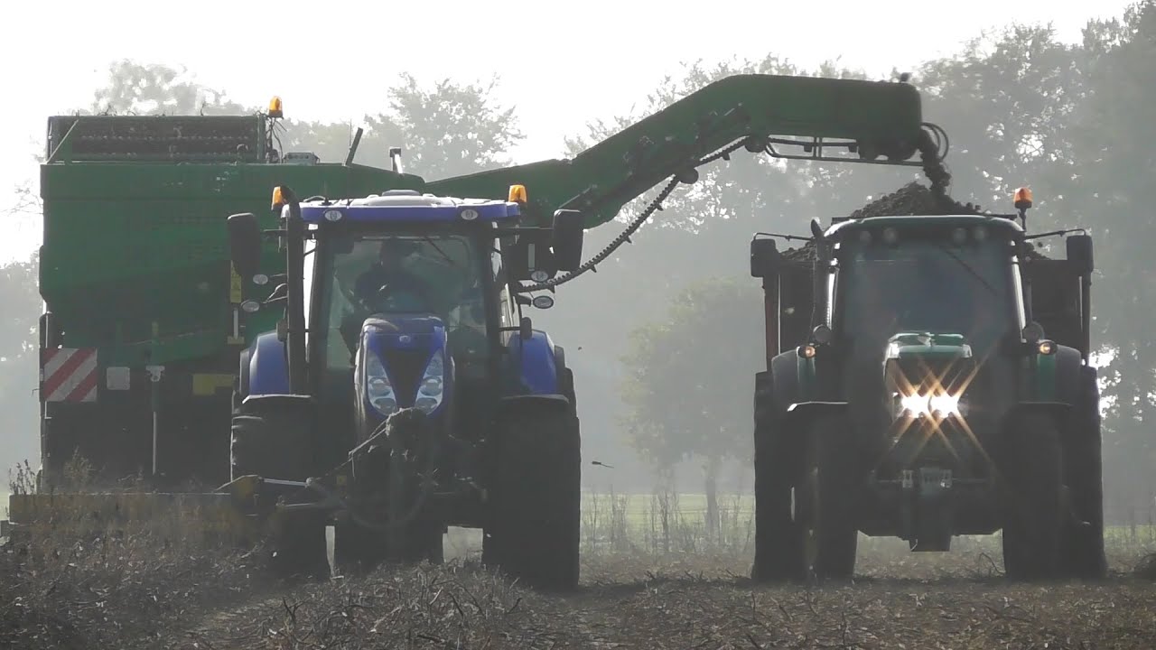 Harvesting potatoes with AVR