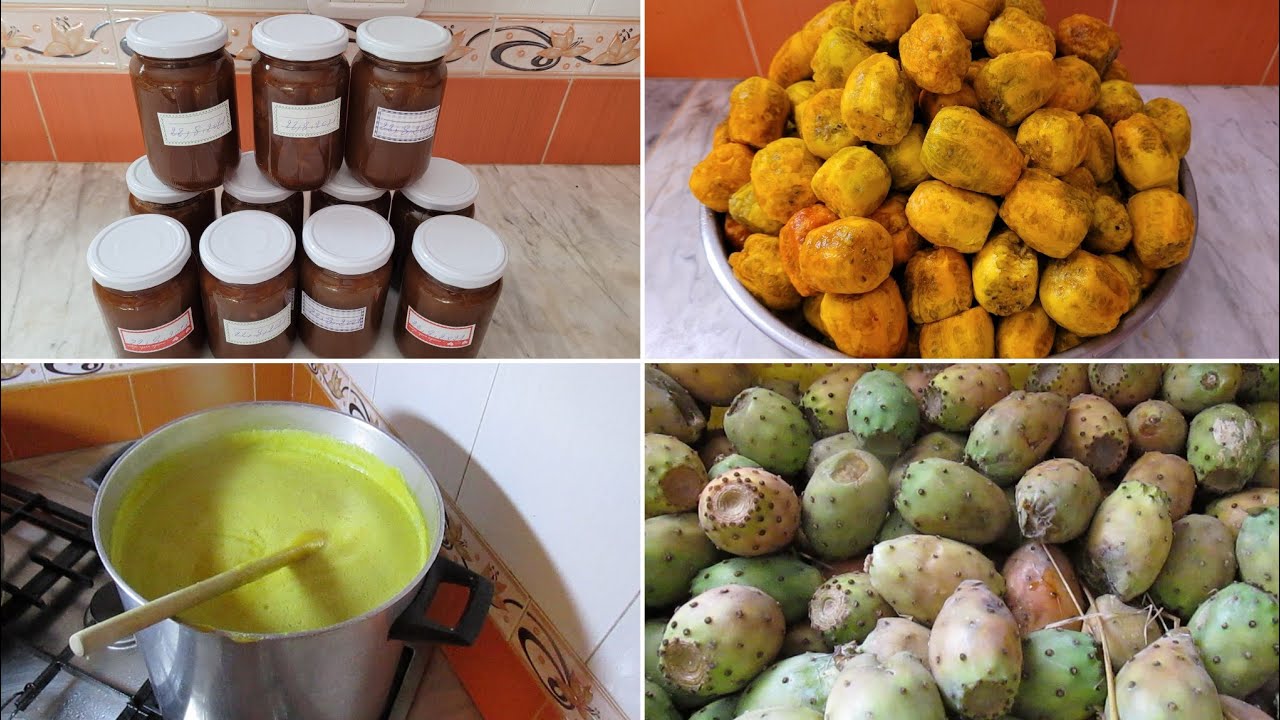 معجون الهندي | مربى التين الشوكي | Confiture de figues de Barbarie