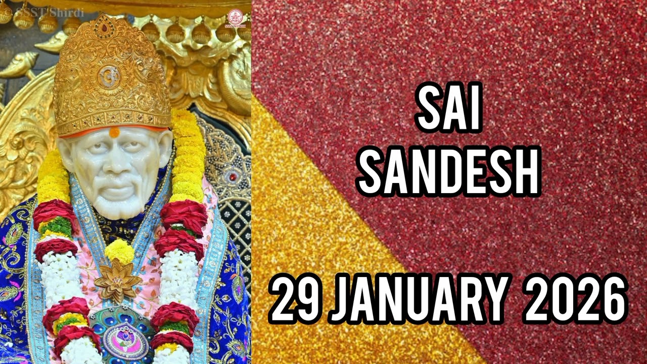 SAI SANDESH || 29 JANUARY 2026