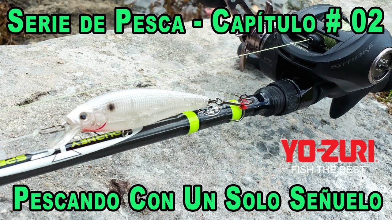 Pescando con un solo señuelo - Capitulo # 02 Señuelo Marca Yo Zuri - Japon - 📽 # 58