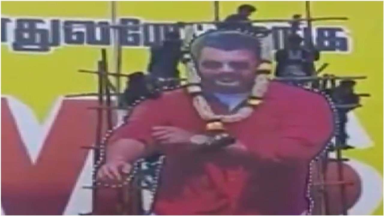 Tamil star Ajith's fans fall 30 ft after cut-out collapses during milk 'abhishekam'