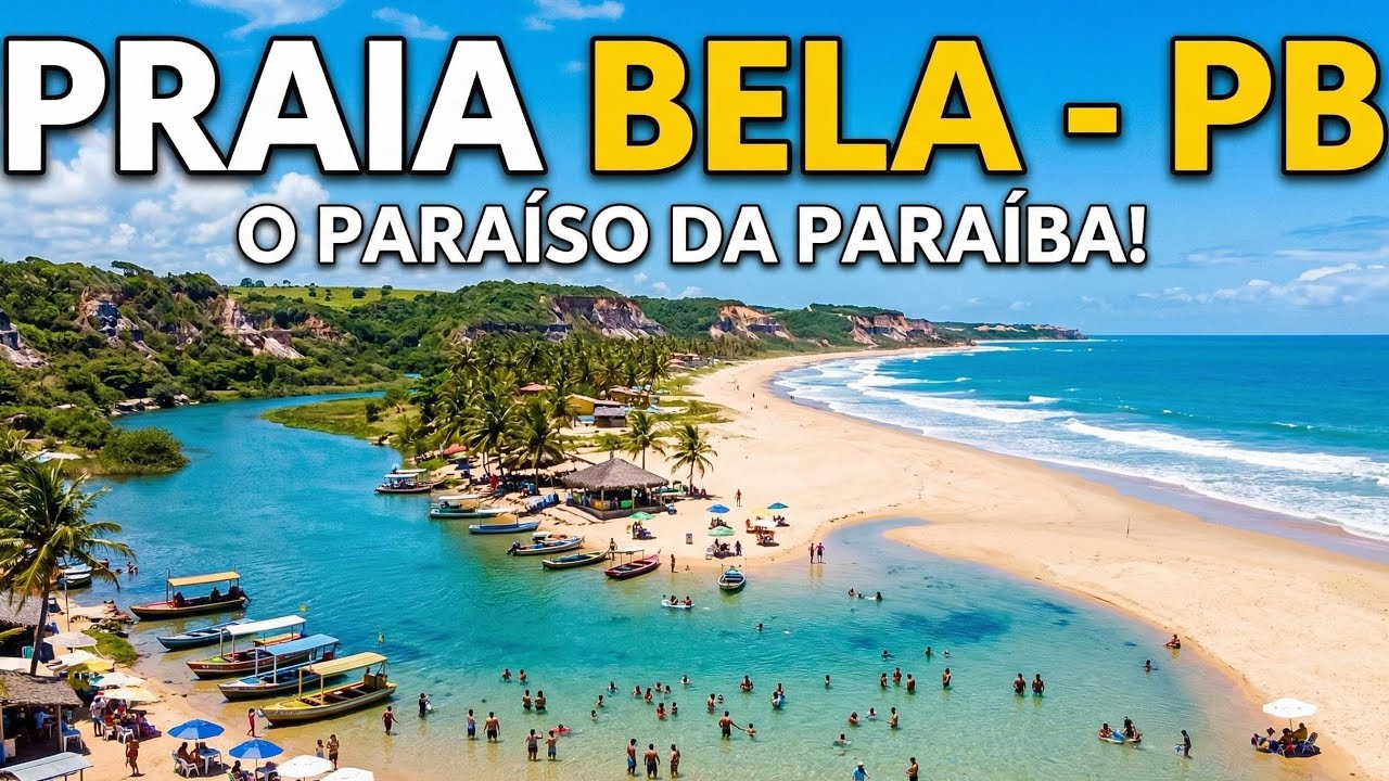 CONHEÇA PRAIA BELA, PITIMBU - 45KM JOÃO PESSOA