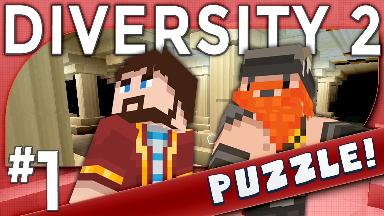 Minecraft - Diversity 2 - Ahaaa! (Puzzle Part 1)