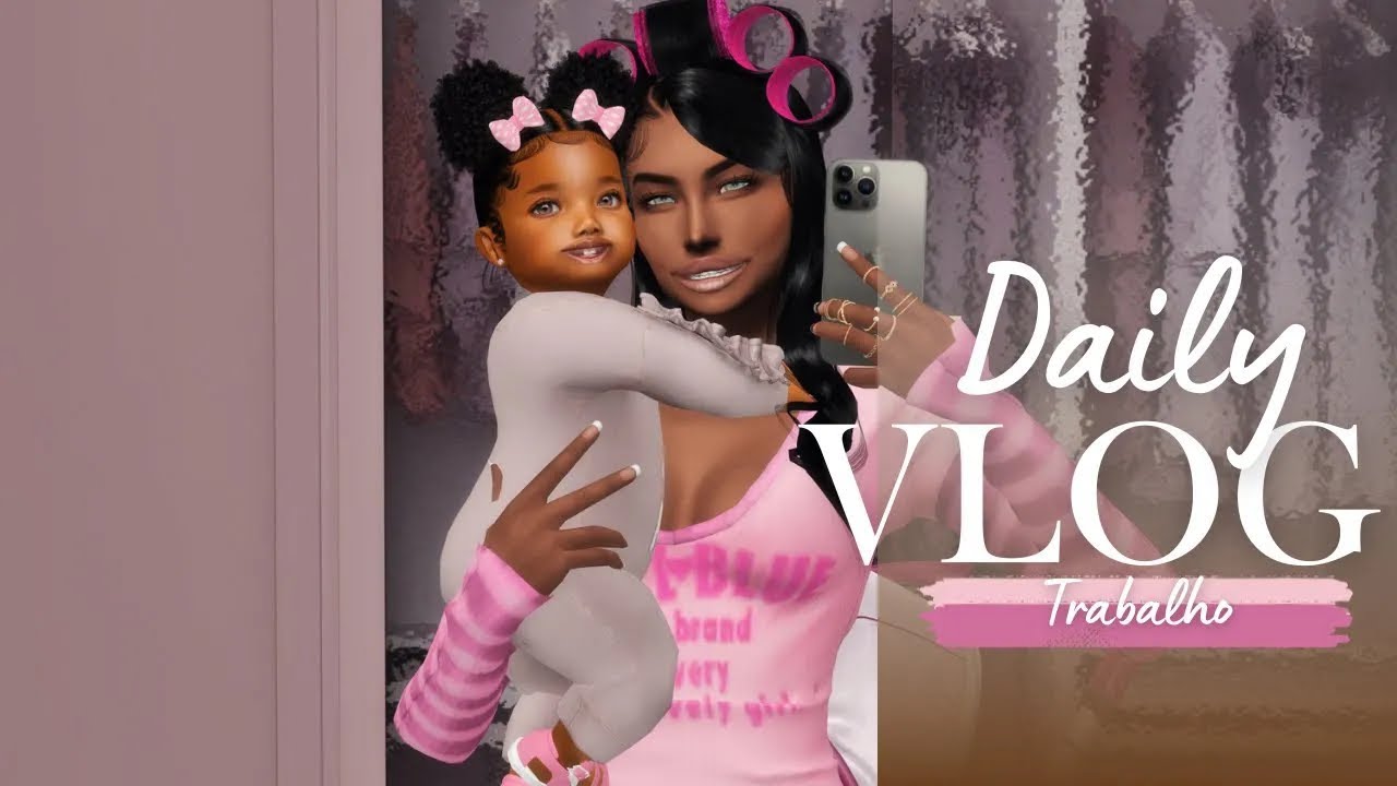 VLOG: РАБОЧАЯ РИТМИКА ВО ВРЕМЯ РОЖДЕНИЯ РЕБЁНКА | THE SIMS 4