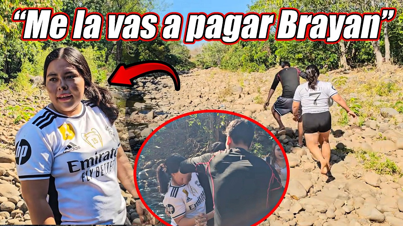 Brayan defiende a su hermana a capa y espada😄