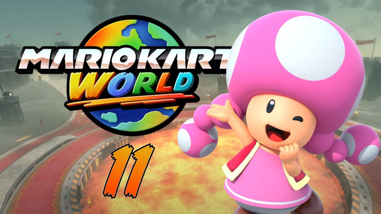150CCM MOND-RALLYE mit TOADETTE | Mario Kart World #011