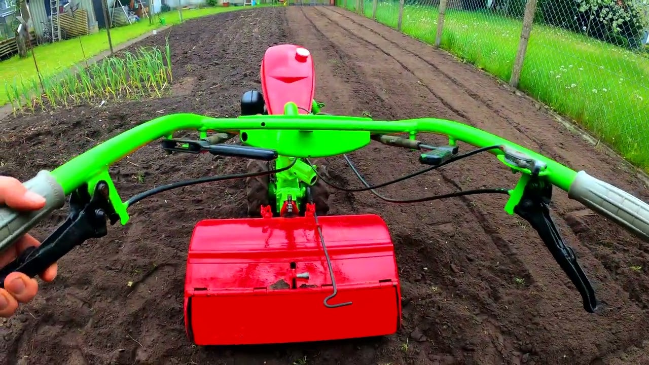 Agria 2400 Fräsen Agria 2400 ilo 252 2 Takt 8PS 1977 / Agria Fräse / Bodenfräse / Garten fräsen
